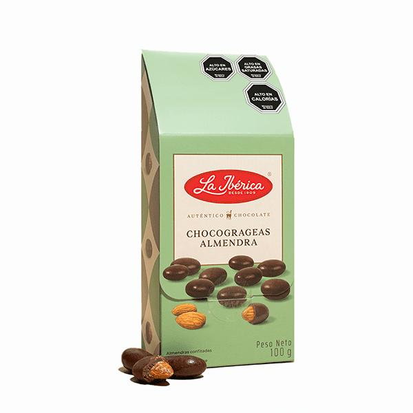Chocolates La Ibérica - Chocogrageas De Almendras X 100g La Ibérica