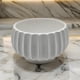 thumbnail image 2 of Macetero Maceta De Ceramica Copon Ranurado Blanco Brillante, 2 of 8
