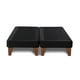 thumbnail image 1 of Base Europea Zen Tela Negro King, 1 of 3