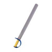 Bothyi - Espada De Espuma De Juguete Portátil Para Niños, Espada De Espuma Para Halloween, Juegos Al Aire Libre, Cumpleaños, Azul