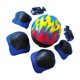 thumbnail image 3 of Juego De 7 Cascos De Bicicleta Para Ni?os, Para Deportes Al Aire Libre, Color Azul, 3 of 5