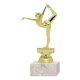 thumbnail image 1 of Trofeo Gimnasia Femenino Plástico Oro 18cm, 1 of 1