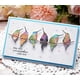 thumbnail image 4 of Troqueles Yeyert fila de colibríes cantores para hacer tarjetas, 4 of 7