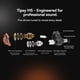 thumbnail image 2 of Audífonos Tipsy M5 Ultra IEM híbridos de 5 drivers con DAC, 2 of 9