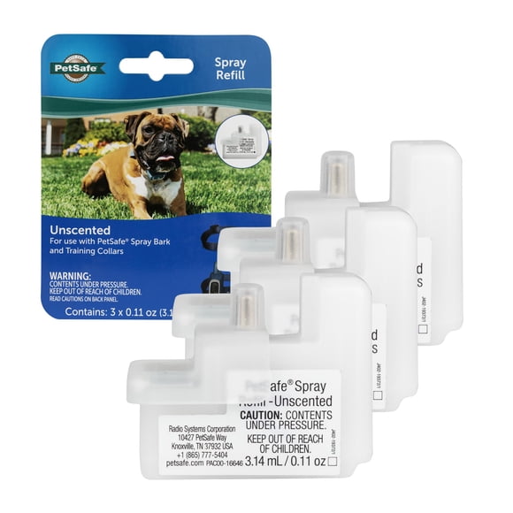Recambio en aerosol PetSafe, sin perfume, no ensucia, paquete de 3 unidades PAC00-16646