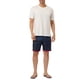 thumbnail image 2 of INSPIRE CHIC Pantalones Cortos de Hombre Verano Estampados con Cordón Bloque de Color Traje de Baño Playa Shorts 30 Rojo Azul Marino, 2 of 7