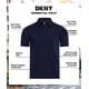 thumbnail image 2 of Camisa DKNY Polo de algodón suave azul marino de manga corta, 2 of 6