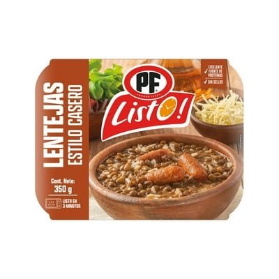 Lentejas Estilo Casero 350 G Pf Listo