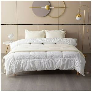 Top Lucky - Set Piecera De Lino 80 X 210 +2 Fundas Beige