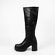 thumbnail image 3 of Bota Plataforma Mujer Taco Ancho Ecocuero 2512, 3 of 9