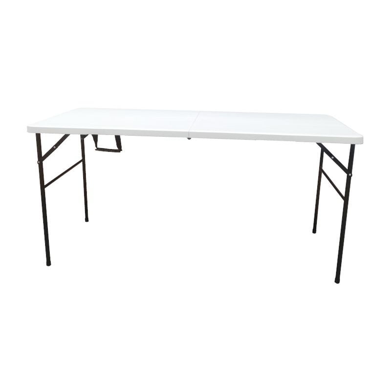Mainstays - Mesa Plegable 152 Cm Blanco