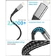 thumbnail image 2 of Cable USB C a Lightning Umefly de 1 pie, paquete de 3 unidades, certificado MFi, 2 of 3