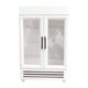 thumbnail image 4 of Mini 1/12 Casa De Mu?ecas Refrigerador Congelador Muebles De Madera Para Ni?os Ni?os Blanco, 4 of 5