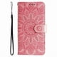 thumbnail image 5 of Funda tipo cartera FOXDOCK para OPPO Reno 14F 5G , diseño girasol en relieve, cuero PU, cierre magnético, soporte y tarjetero, 5 of 5