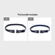thumbnail image 1 of 1pc Trendy Adjustable Elastic Waist Belt for Men - No Buckle Needed for Jeans - Comfortable and Stylish, 1 of 5