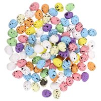 Bothyi - 100 X Huevos De Espuma De Pascua Coloridos Huevos De Bricolaje Para Decoración Del Hogar Favores De Fiesta 1,8 Cm
