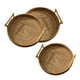 thumbnail image 4 of Juego De 3 Bandejas De Almacenamiento De Mimbre Para Cesta De Pan Tejida A Mano Para Bebidas De Desayuno, 4 of 5