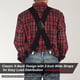 thumbnail image 4 of Tirantes Ultrashang CLASSIC Heavy-Duty para hombre de 5 pies y 11 pulgadas a 3XL, 4 of 8