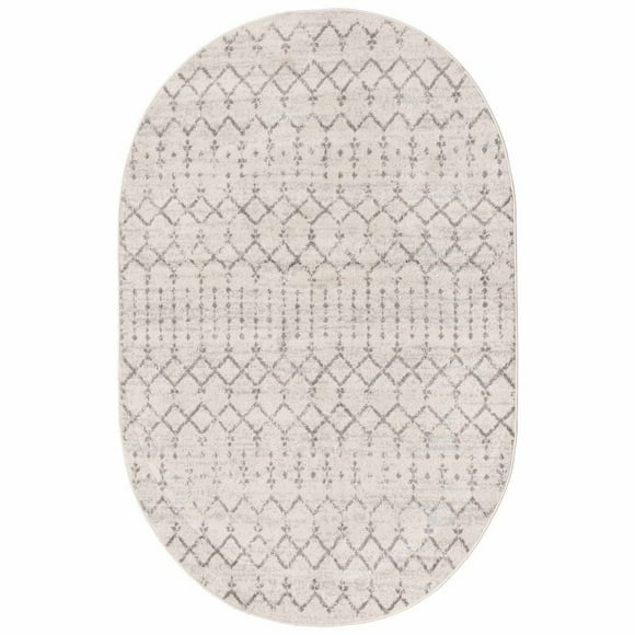 Alfombra Geil MOH101B-6OV-CG-6X9 - 183 x 275 cm - Beige / Gris