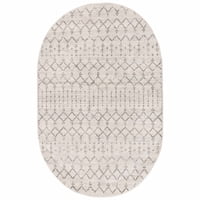 Deco2Day - Alfombra Geil Moh101B-6Ov-Cg-6X9 - 183 X 275 Cm - Beige / Gris