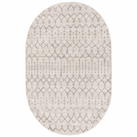 Deco2Day - Alfombra Geil Moh101B-6Ov-Cg-6X9 - 183 X 275 Cm - Beige / Gris