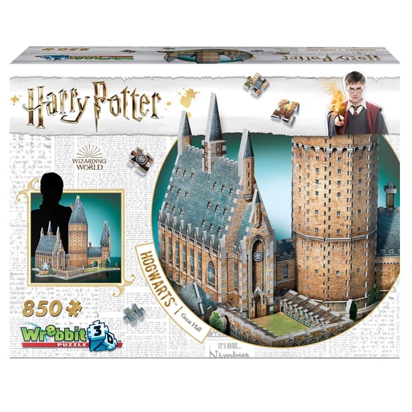 Rompecabezas Wrebbit 3D Harry Potter Hogwarts Gran Salón