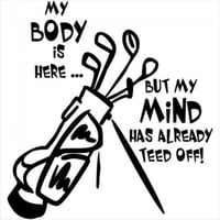 Rienda Libre Graphics - Decomural Teed Off Golf Ws-15062