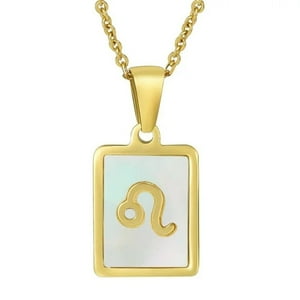 Collar Heshpaws Constellation Shell 18K Gold Plated Dorado
