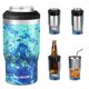 thumbnail image 1 of Can Cooler HAUSHOF 4 en 1, aislante, 12 onzas, camuflaje azul, 1 of 7