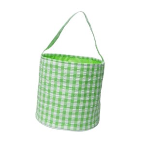 Magideal - Bolsa De Pascua Para Niños, Huevos, , Cubo, Bolsas De Asas, Bolsas De Comestibles, Bolso, Reutilizable, Plegable Para Decoración De Fiestas, , Verde