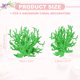 thumbnail image 2 of Decoración de Coral para Acuario Uxcell, Decoraciones para Peceras, Adornos de Coral para Peceras, 5.9x2.2x4.7 Pulgadas, (Verde, 1 Pza), Destinado para Decoración de Paisajismo de Acuarios, 2 of 6