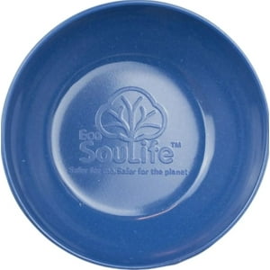 Ecosoulife - Bowl Biodegradable De Cáscara De Arroz – Alternativa Sustentable Color Azul