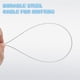 thumbnail image 3 of Uxcell Tamaño US 4 (3.5mm) Aguja Circular de Cable de Acero de Bambú de 32 pulgadas Aguja de Madera Redonda para Proyectos Hechos a Mano, 3 of 7