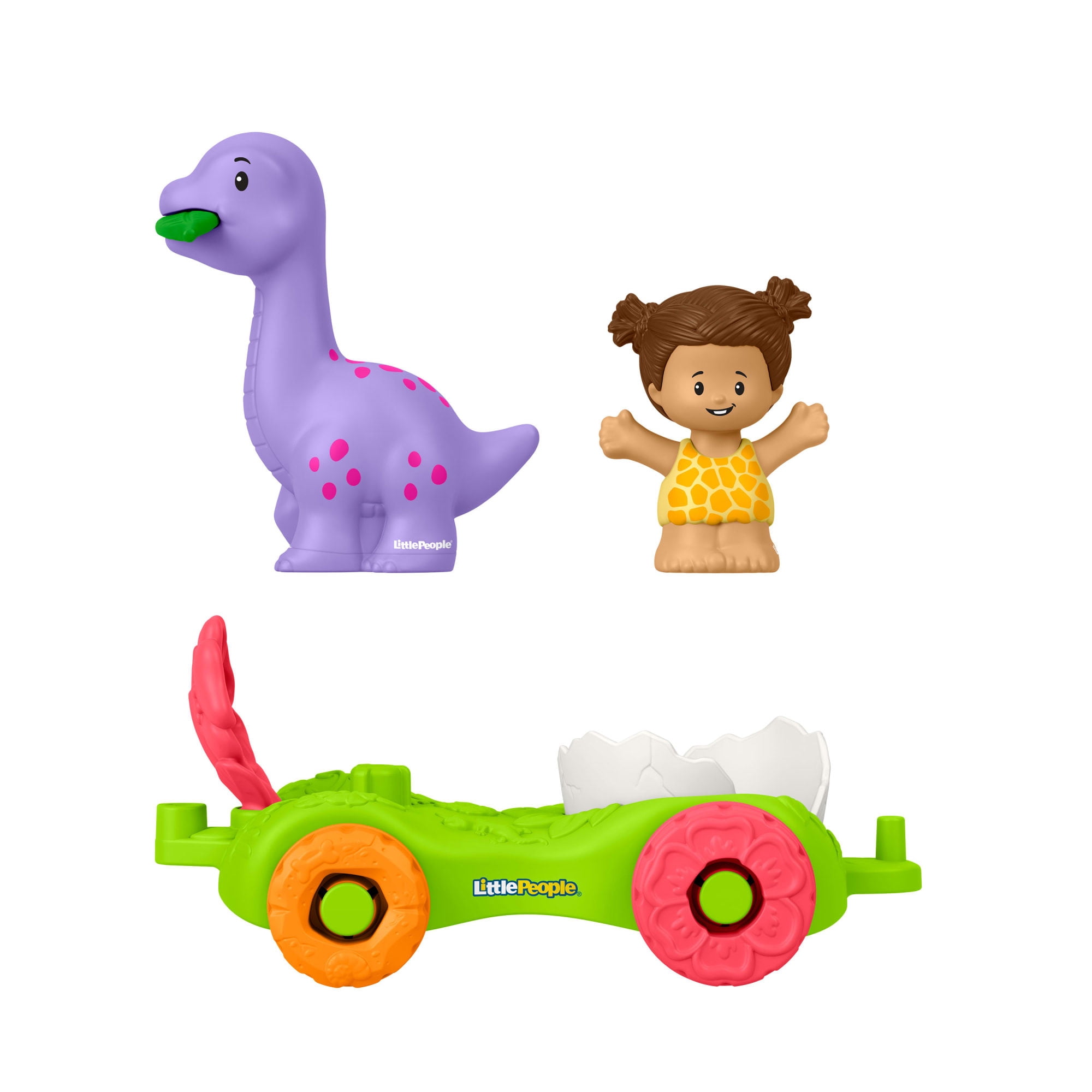 Juguete para Bebés Huevo jurásico con dinosaurio Little People 1+ año