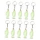 thumbnail image 4 of 10 piezas de llaveros católicos, colgante de cadena, accesorio para llaves, para mujeres, hombres, llavero de María para cumpleaños, hogar, Verde, 4 of 5