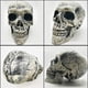 thumbnail image 3 of Decoraciones realistas de estacas de esqueleto de Halloween UMEELR, 3 unidades, 3 of 8