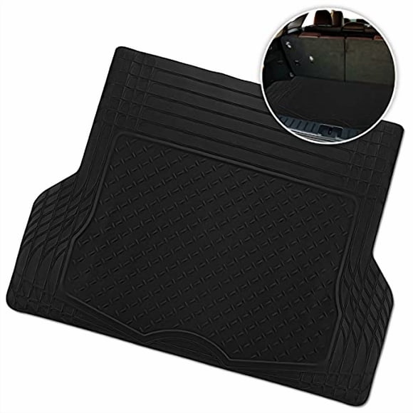 Alfombrilla Zone Tech para maletero, de goma para todo tipo de clima, color negro