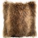 thumbnail image 1 of Cojín Plutus Brands Plutus Mountain Coyote de piel sintética, 1 of 3
