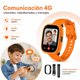 thumbnail image 2 of Smartwatch Infantil K3 - 4G GPS SOS Videollamadas / Naranja, 2 of 11