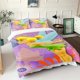 thumbnail image 1 of Fairies Bed Cover Set,Tinker Bell Duvet Bed Linen ,3d Children Bedding Set, 3-Piece 1 Bed Cover, King Size Bed Sheets, 1 of 5