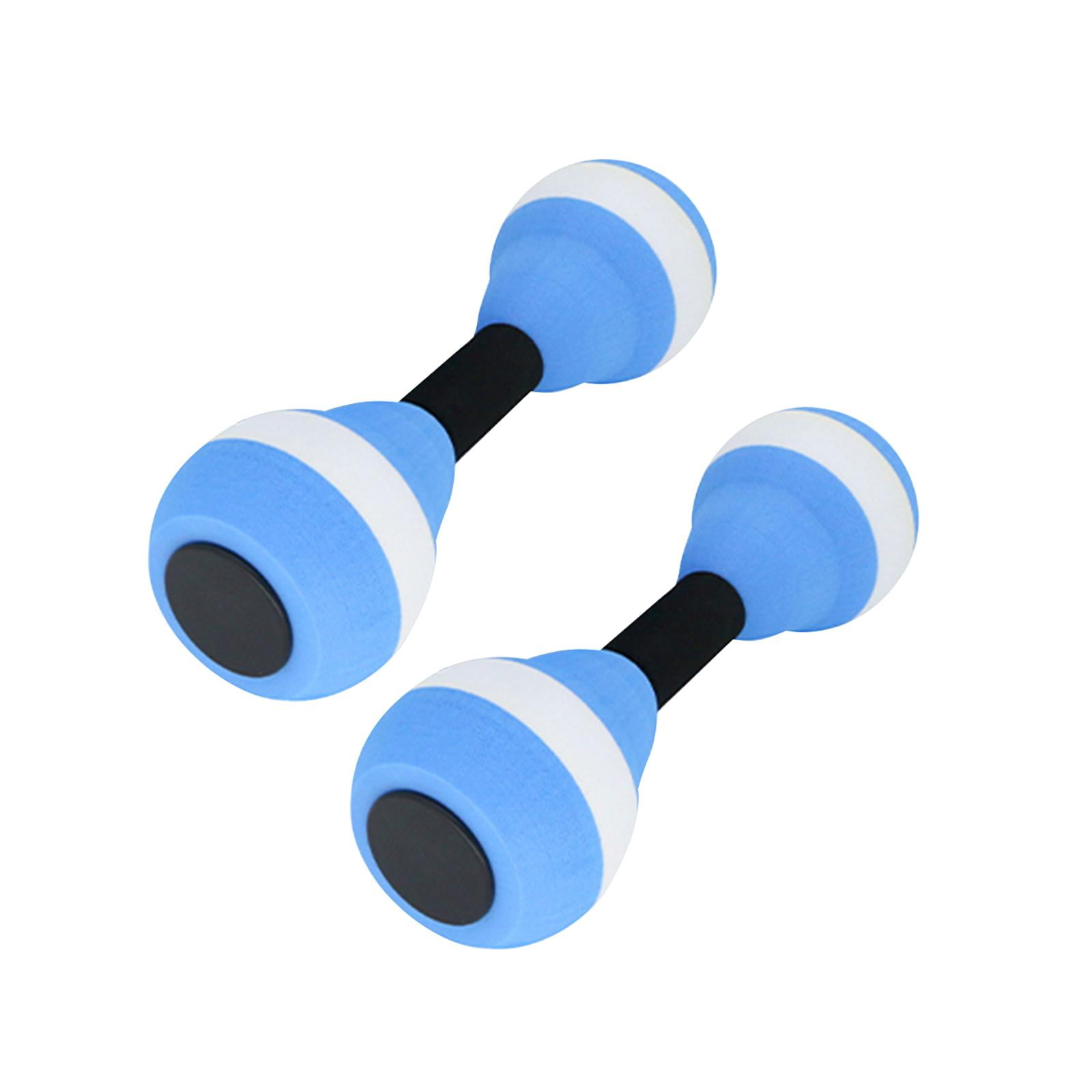 Magideal - Pesas Acuáticas Agua Acuático Fitness Barbells Deportes Acuáticos Herramienta De Fitness Portátil Ligero Agua Ejercicio Aeróbico Para Entrenamientos Azul Y Blanco