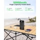 thumbnail image 2 of Power Bank DAOLOT, 5000 mAh, carga rápida, USB C, 22,5 W, color negro, 2 of 7