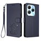 thumbnail image 1 of Infinix HOT 40 4G Funda Billetera con Ranuras para Tarjetas, Azul, 1 of 6