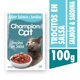 thumbnail image 1 of Alimento Húmedo Gato Adulto Trocitos Sabor Salmón y Sardina Pouch, 100 g, 1 of 3