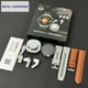 thumbnail image 3 of Reloj smartwatch unisex pack + audífonos + correa de cuero extra, 3 of 6