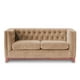 thumbnail image 3 of Sofa Roma 2C Tela Velvet Beige, 3 of 6
