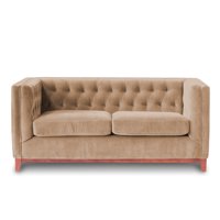 Latam Home - Sofa Roma 2C Tela Velvet Beige