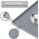 thumbnail image 4 of Comedero Plato Para Perros Y Gatos Con Alfombra Silicona Negro, 4 of 5