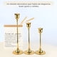 thumbnail image 2 of Candelabro 3 piezas centro mesa dorado, 2 of 3