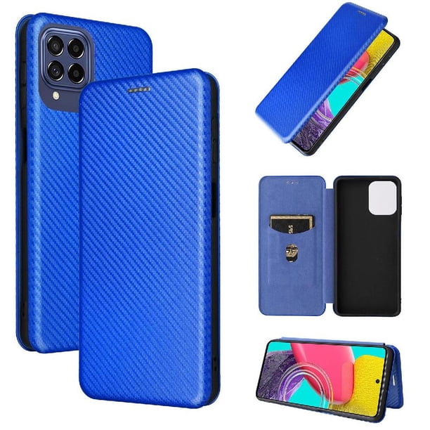 Funda Flip para FOXDOCK Samsung Galaxy M53 5G - Funda magnética de negocios, funda protectora delgada